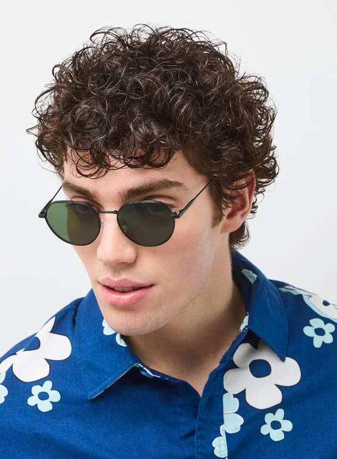 30Sundays 30Sundays Men Zia Aviator Sunglasses