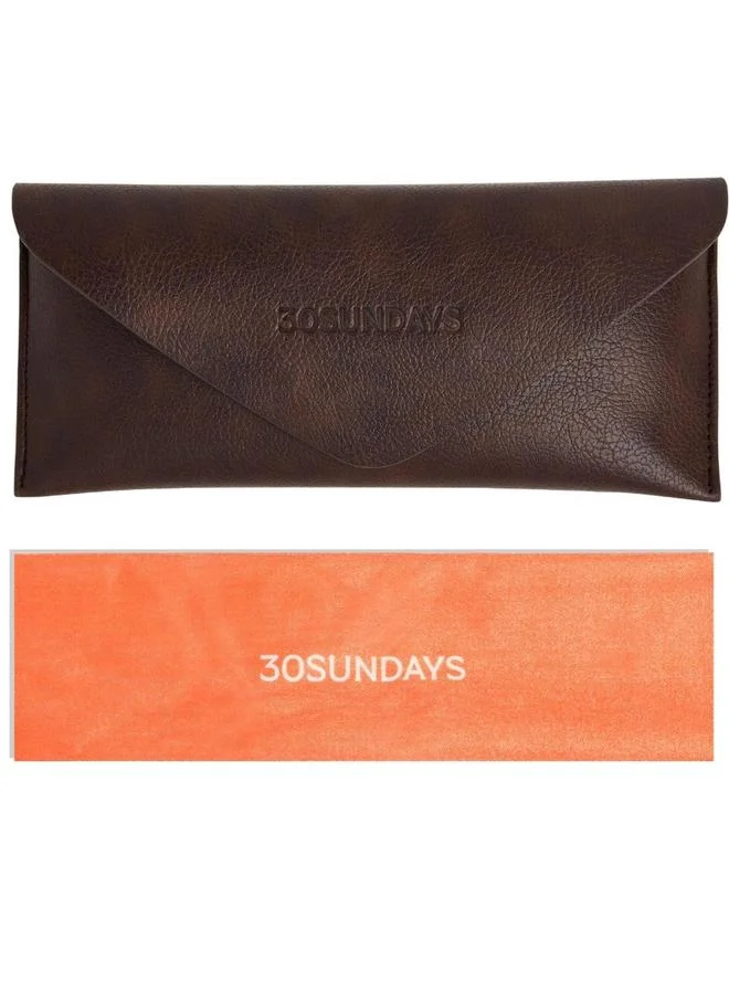 30Sundays 30Sundays Men Zia Aviator Sunglasses