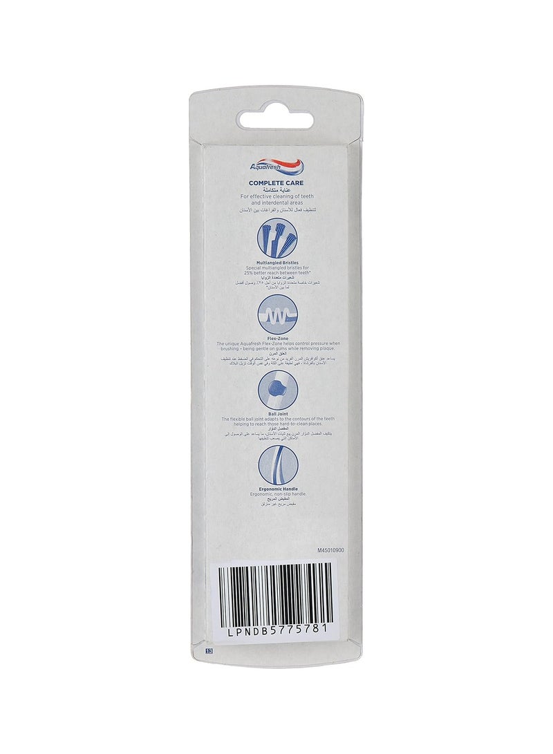 Aquafresh Complete Care Toothbrush Soft Assorted Pack Of 2 - Image 3