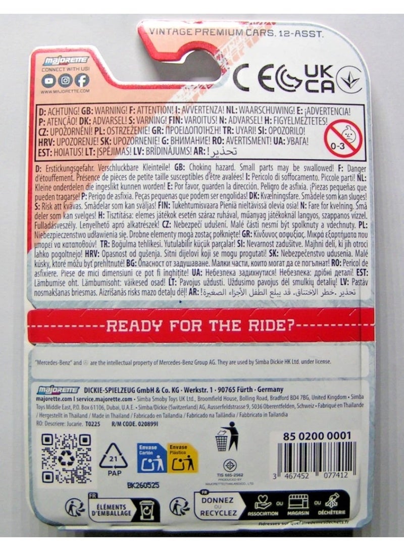 Majorette Vintage Mercedes-Benz 450 SEL Green 8502000001Q02 - Image 2