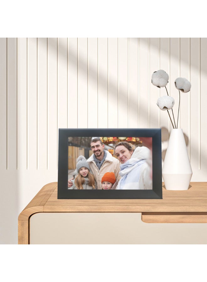 10.1 Inch Digital Photo Frame WIFI Electronic Album 32G Digital Cloud Photo Frame Desktop Decoration Manufacturers In Stock-Color:10.1 Inch 32g Memory White - Image 4
