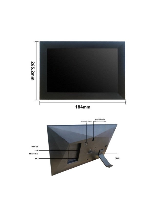 10.1 Inch Digital Photo Frame WIFI Electronic Album 32G Digital Cloud Photo Frame Desktop Decoration Manufacturers In Stock-Color:10.1 Inch 32g Memory White - Image 5