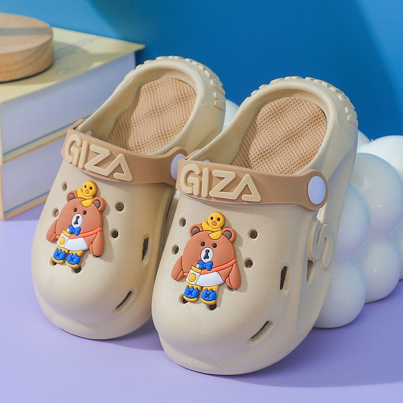 Children'S Toe Cave Shoes Boys Slippers Cartoon Non-Slip Outdoor Wear Sandals And Slippers Home Non-Slip - Image 3