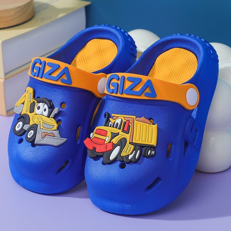 Children'S Toe Cave Shoes Boys Slippers Cartoon Non-Slip Outdoor Wear Sandals And Slippers Home Non-Slip - Image 2