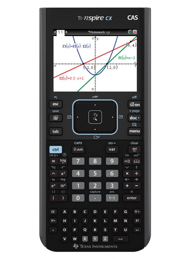 TEXAS INSTRUMENTS Texas Instruments Nspire CX CAS Graphing Calculator  - Image 3