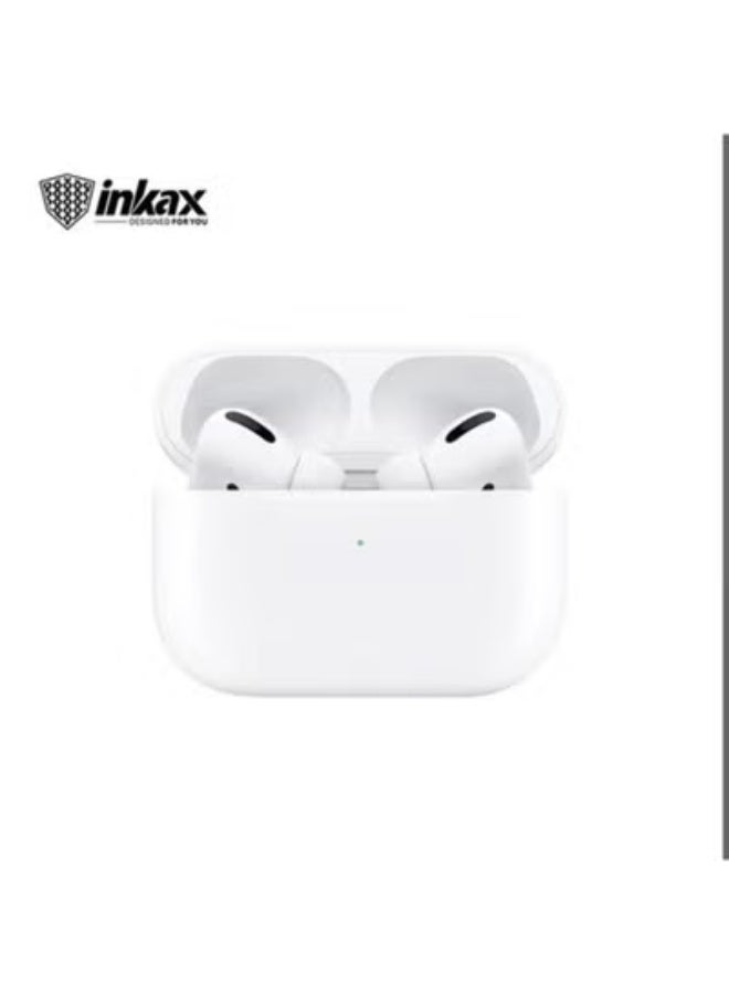 إنكاكس سماعات داخل الاذن من انكاكس T03 ، سماعات اذن لاسلكية انكاكس ايه ان سي ، تعمل بتقنية بلوتوث V5.3 و الغاء الضوضاء  - باللون الأبيض - Image 1