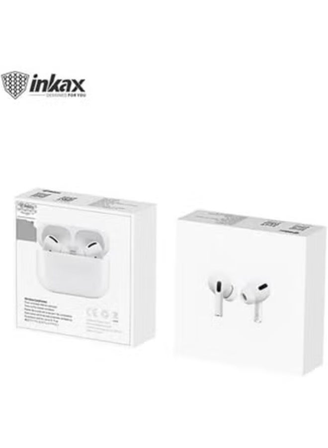إنكاكس سماعات داخل الاذن من انكاكس T03 ، سماعات اذن لاسلكية انكاكس ايه ان سي ، تعمل بتقنية بلوتوث V5.3 و الغاء الضوضاء  - باللون الأبيض - Image 2