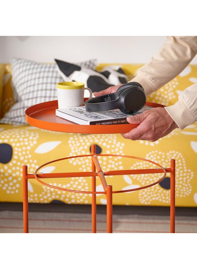 erorex Tray Table, Bright Orange, 45X53 Cm - Image 3