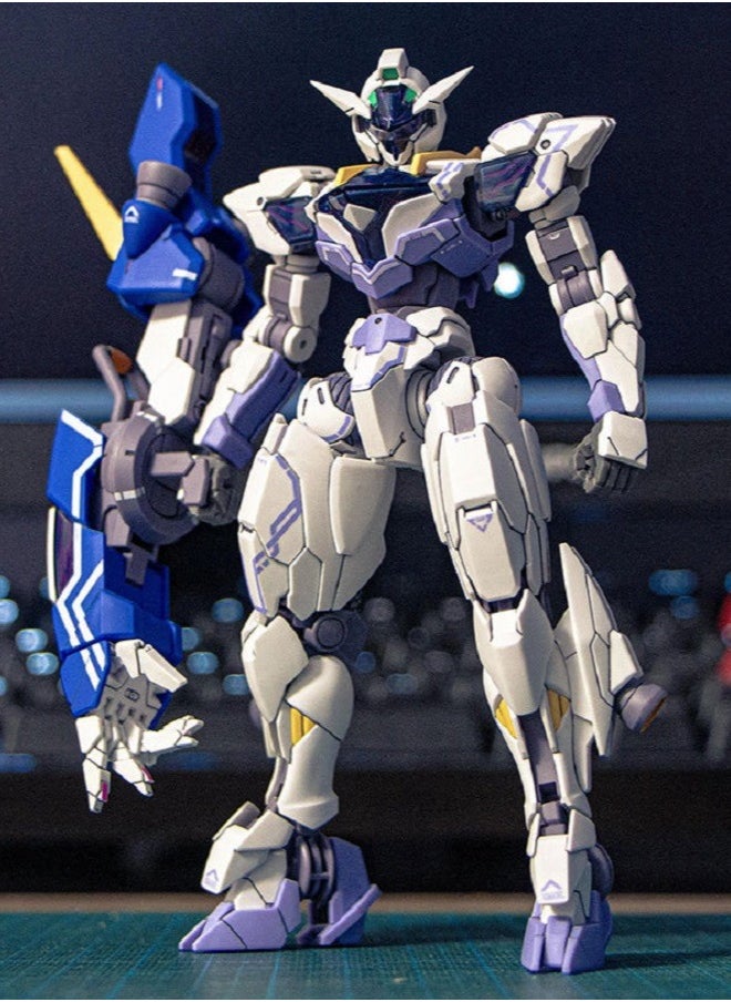 HALAMODO Mobile Suit Star Motion Only Beautiful HG Jiwu Magic Spirit Wind Spirit Unicorn  Model Assembly Hand Decoration  - Image 1