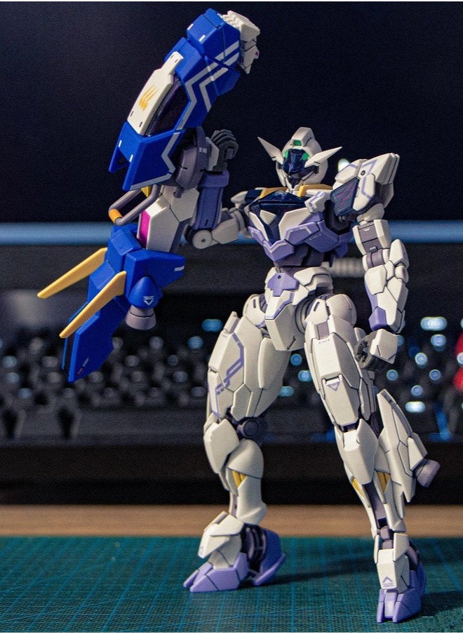 HALAMODO Mobile Suit Star Motion Only Beautiful HG Jiwu Magic Spirit Wind Spirit Unicorn  Model Assembly Hand Decoration  - Image 3