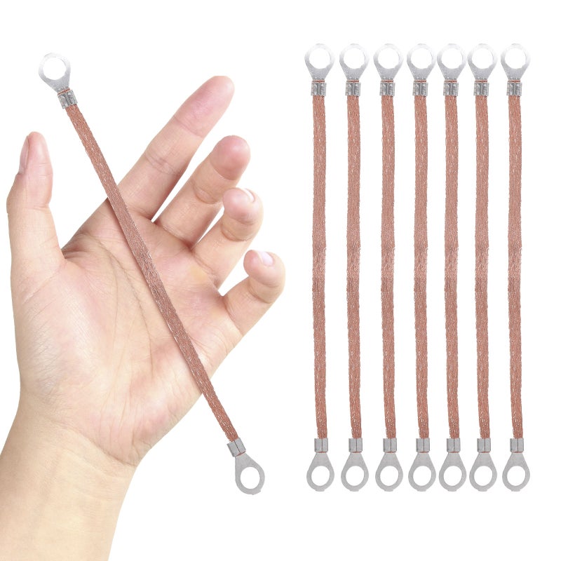 100pcs Flat Connection Line Copper Connecting Wire for High Voltage Equipment - Image 3