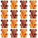 Yousoontic 100 Pcs Resin Bear Valentines Day Cute Miniature Bear for Stuffer Gifts Mini Animal Figures Ornaments for Valentines Day Birthday Cake Decor DIY Wedding Party Favor Supplies - Image 2