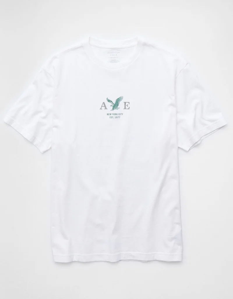 American Eagle  AE Running Club Graphic T-Shirt  | Best Price UAE