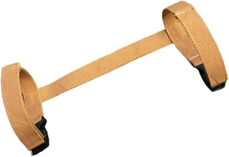 Heavy Duty Adjustable Tie Down Strap for Beach Mat Outdoor Travel Black - Image 2