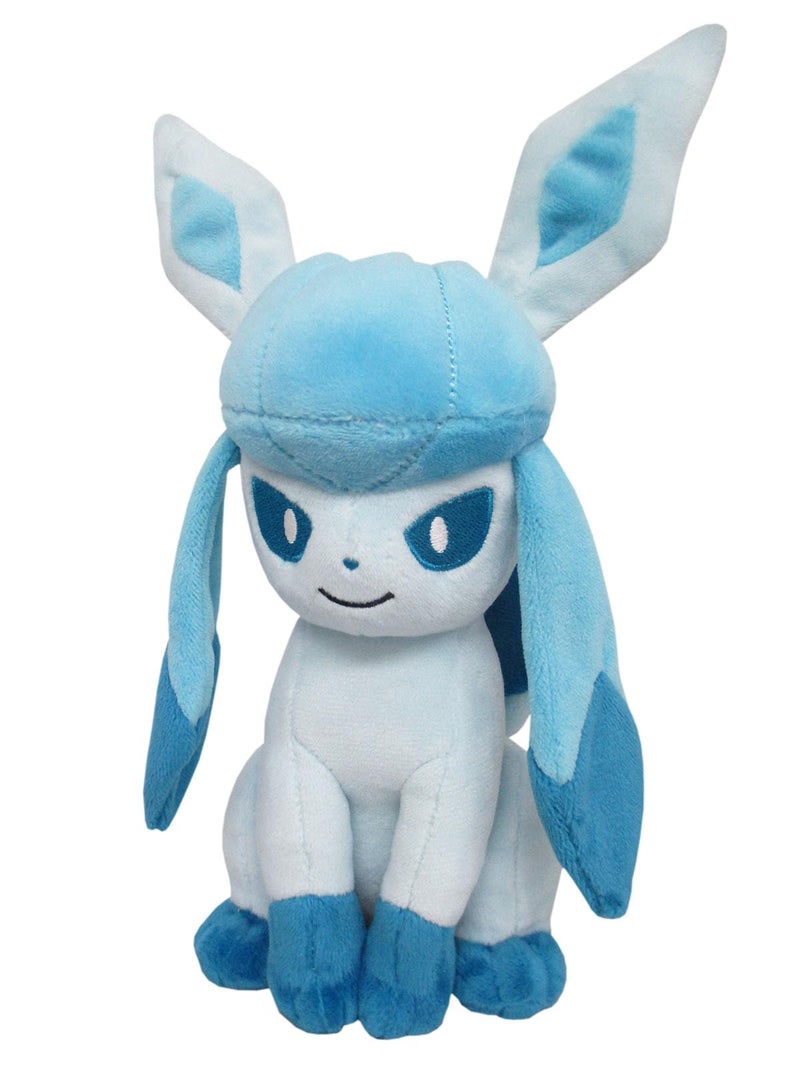 Sanei PP124 Pokemon All Star Collection Glaceon Plush,Brown/A - Image 1