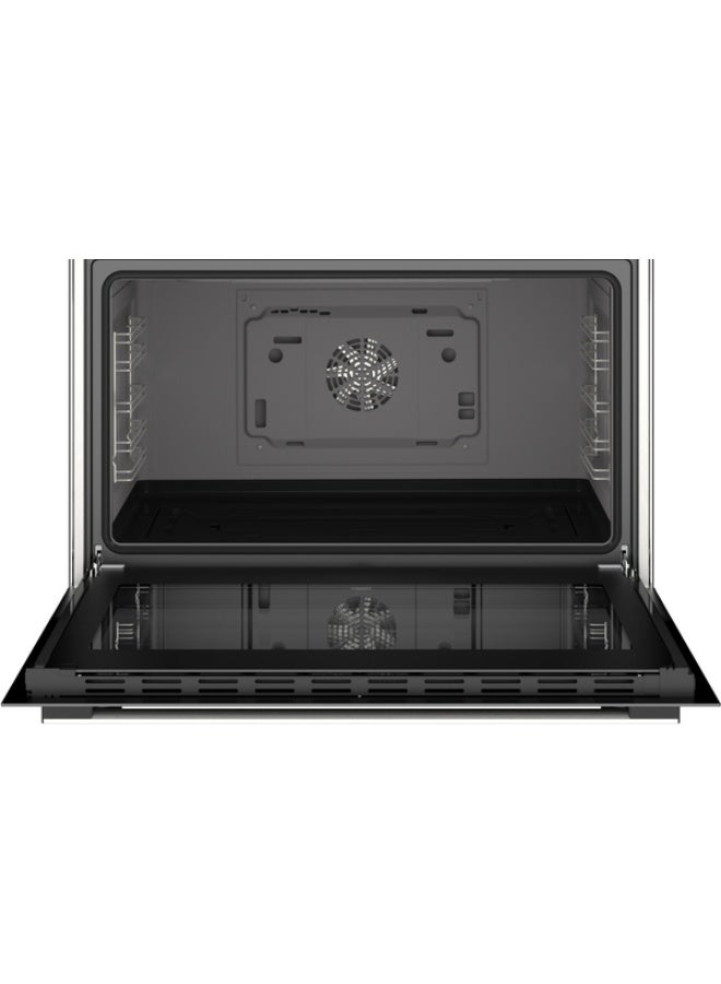BOSCH Series 8, Gas Range Cooker - HIZ5G7W51S Stainless Steel Black - Image 3