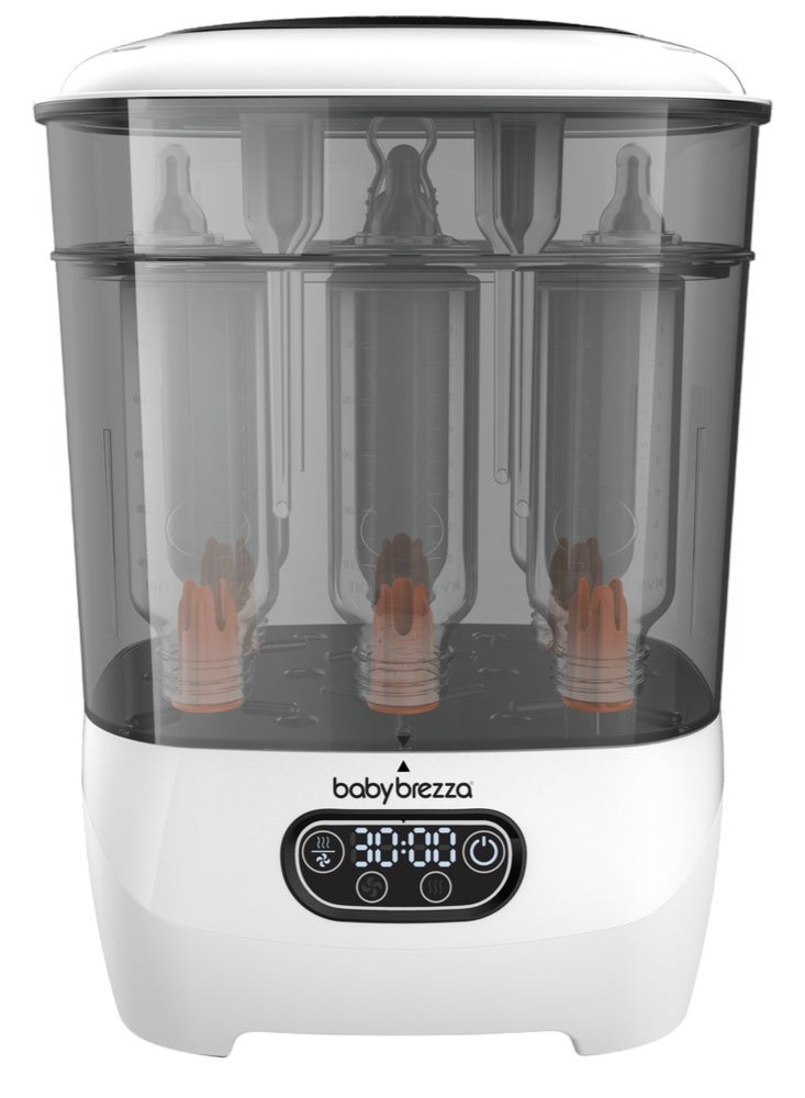 بيبي بريزا جهاز تعقيم وتجفيف زجاجات وملحقات من بيبى بريزا بخطوة واحدة تلقائيًا - Image 1