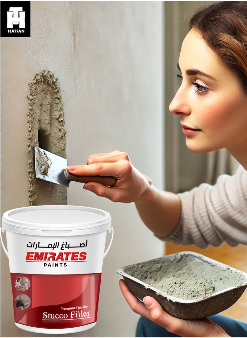 Emirates - Emirates Paints Stucco Filler - Premium Water-Based Solution for Wall Repairs - Image 1