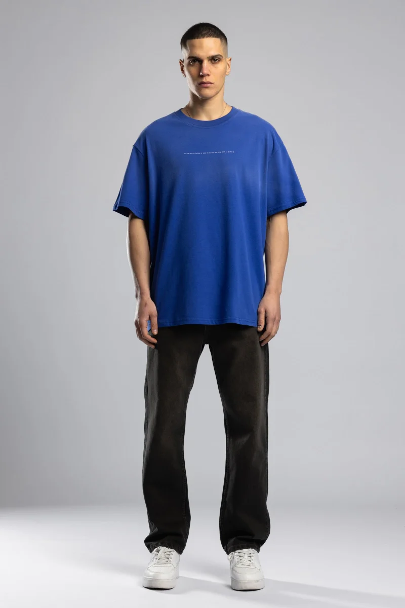 Catch Minimalist Print Washed T-shirt