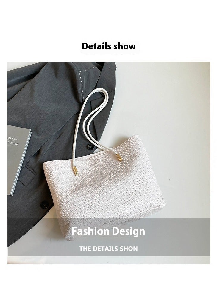 Tote bag large capacity bag women's bag high-end shoulder bag commuter handbag - Image 3