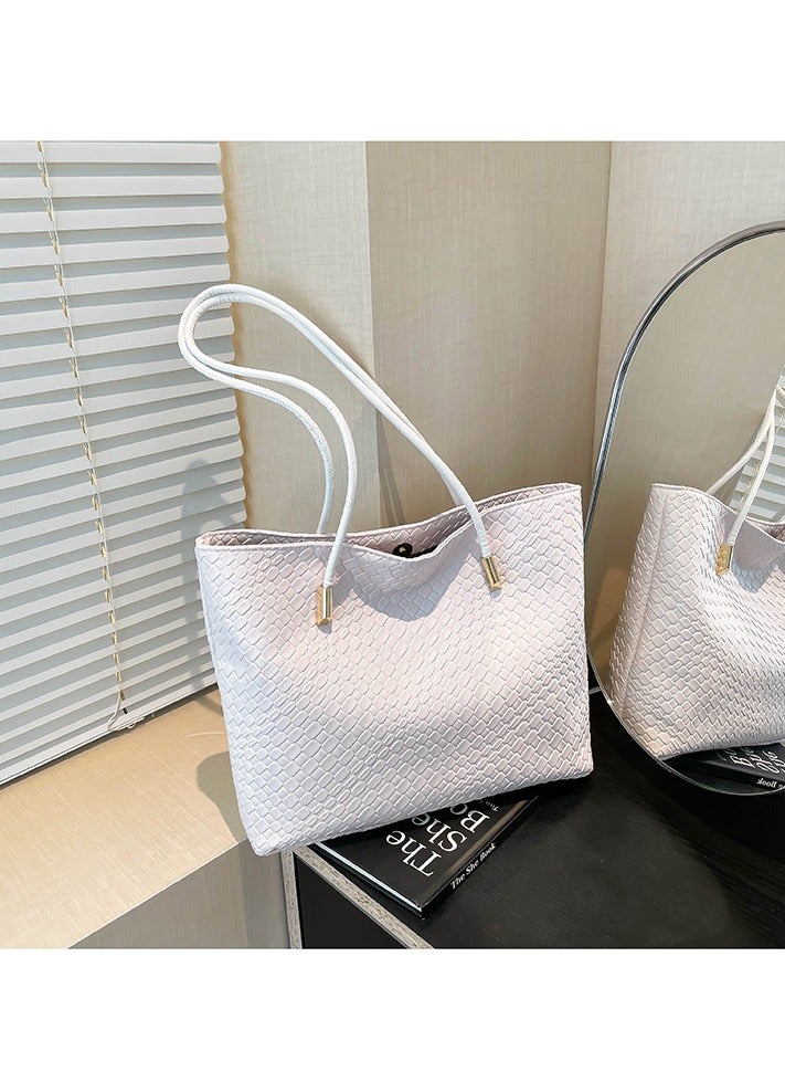 Tote bag large capacity bag women's bag high-end shoulder bag commuter handbag - Image 2