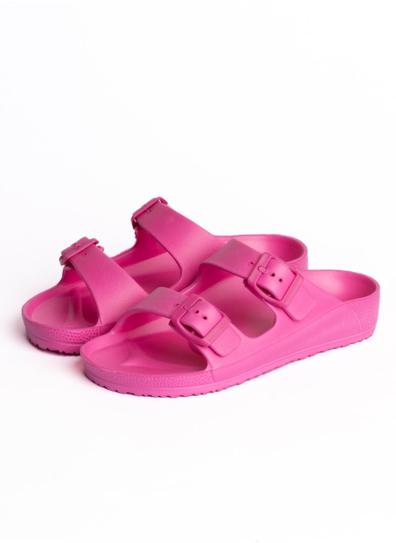 Onda - Jet double strip slipper for girls - Image 1