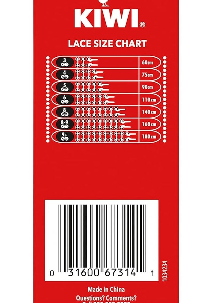 SC Johnson Kiwi Dress Shoe Laces - 27-Inch Round Black Laces (Pack of 2) - Image 2