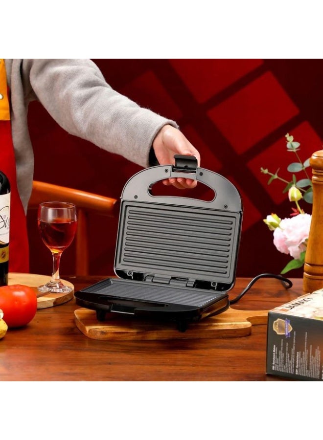 JAMAKY Sandwich Maker 1500W Model JMK2006 Black - Image 2