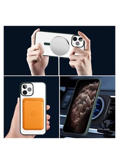 Generic iPhone 11 Pro Max Case Clear Magsafe Slim Cover, Ultra-Thin Shockproof and Anti-Yellow Transparent Protective Cover  - Image 4