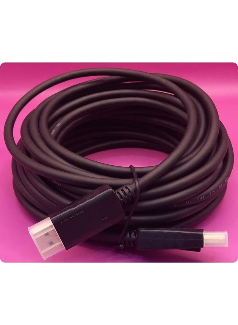 كابل DisplayPort ذكر/ذكر (10 أمتار) - Image 2
