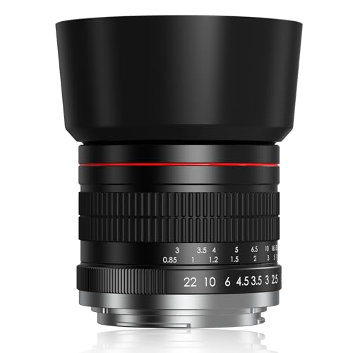 BENOISON 85mm f1.8 Portrait Lens - E Mount Lens for Sony, Manual Focus(MF) Lens for Sony A7C A7R A7S A7 A9 A6700 A6600 A6500 A6400 A6300 A6100 A6000 A5100 A5000 NEX-7 NEX-6 NEX-5 ZV-E10 etc - Image 1