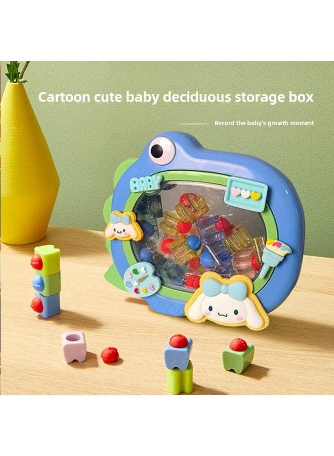 Children's Nipple Storage Box Tooth Collection Box Boys Baby Tooth Loss Tooth Change Collection Storage Commemorative Box Girls-Color:Princess Yellow Dress  - Image 5