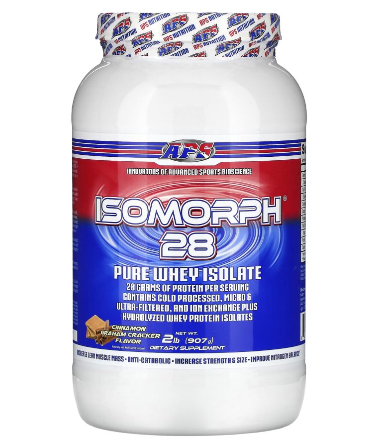 APS Isomorph 28 Pure Whey Isolate Cinnamon Graham Cracker 2 lb (907 g)