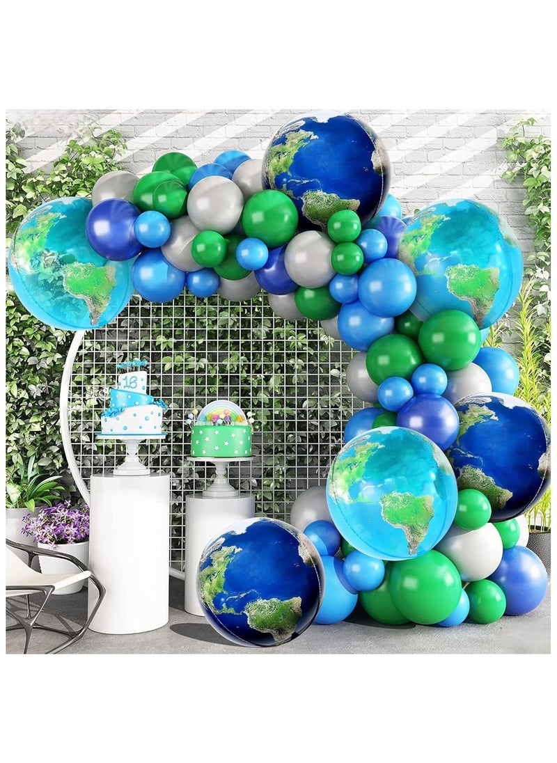 KATCHON Earth Balloons pack of 6 for Party Decorations  - Image 3