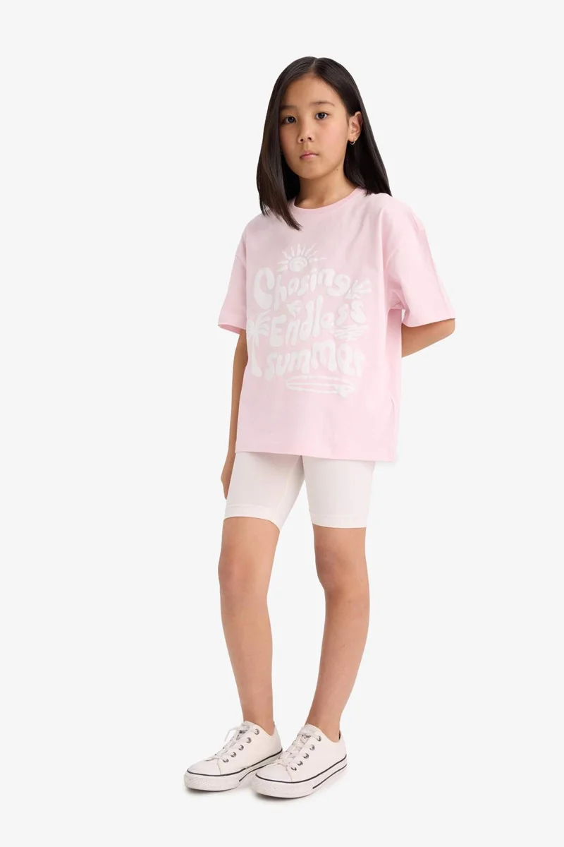 ديفاكتو Girl Biker Short Leggings