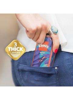 Kleenex On-The-Go Facial Tissues, 8 On-The-Go Packs, 10 Tissues per Box, 3-Ply (80 Total Tissues), Packaging May Vary  - Image 5