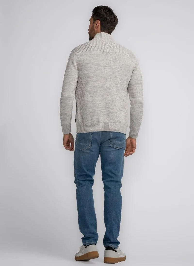 Petrol Industries Men Knitwear Collar Cardigan