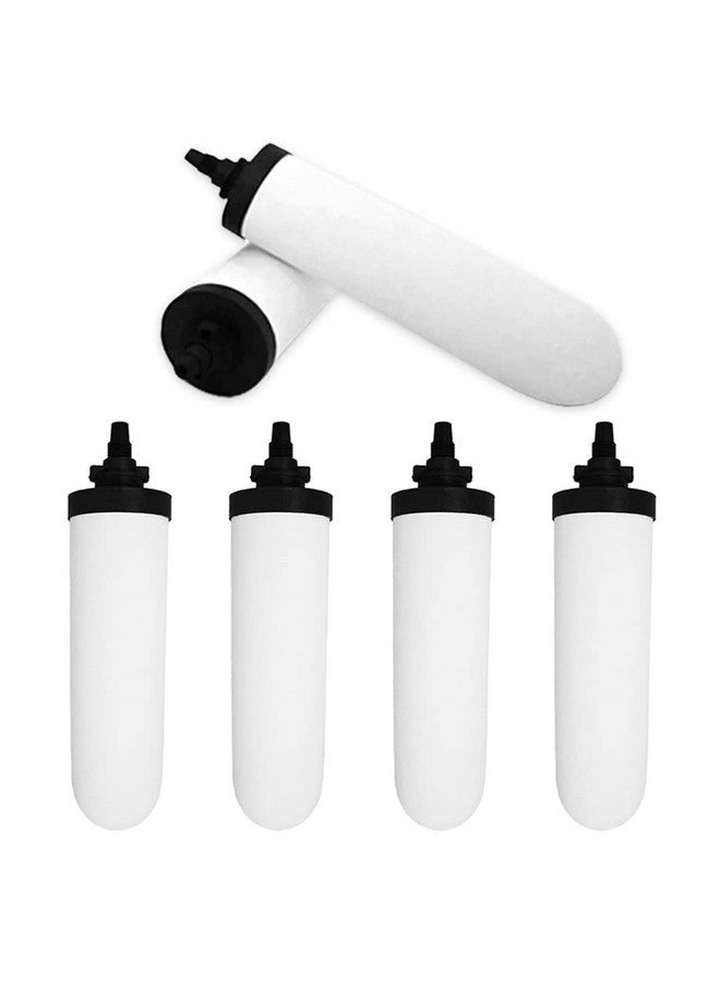RAMA Spirit 7" Ceramic Candle for Stainless Steel Water Filters, Advanced 3-Stage Filtration with UK Technology and Activated Carbon, Pack of 6 for Home Use - Image 1