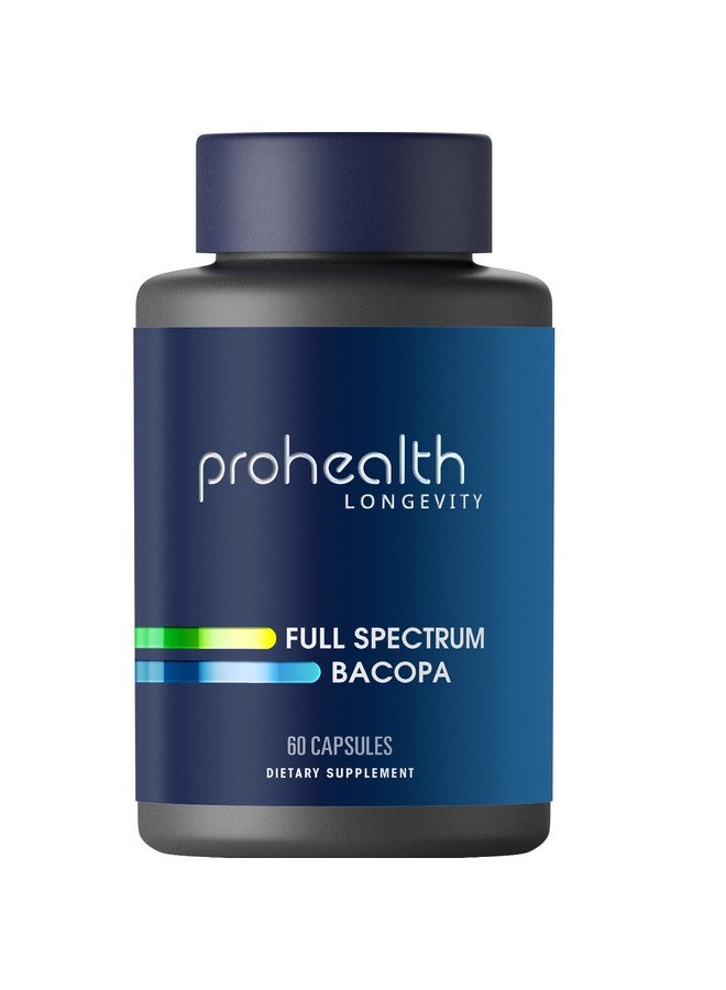 ProHealth Full Spectrum Bacopa | Triple Lab Tested | 1000mg, 60 Capsules - Image 1