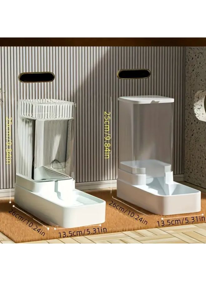 Automatic Pet Feeder For Cats And Dogs With Water Dispenser - Image 2