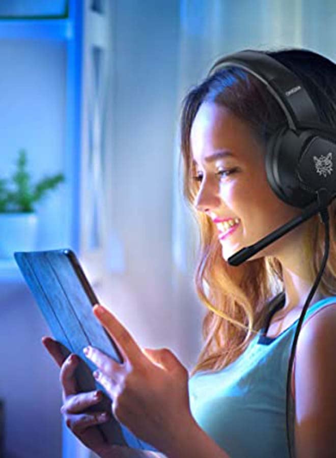 onikuma K19 Gaming Wired Headset With Microphone For PS4/PS5/XOne/XSeries/NSwitch/PC - Image 5