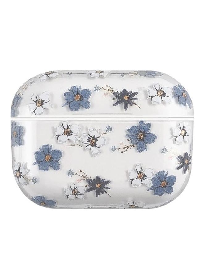 Bronzing Fruit Pattern PC Earphone Hard Protective Case for AirPods Pro F07 - Image 1