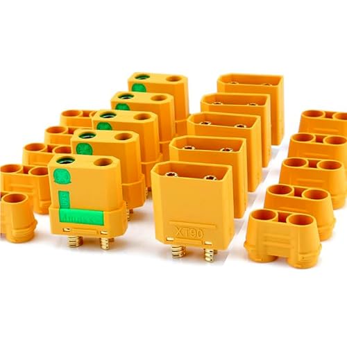 SoloGood Amass 10 Pairs XT90S XT90S XT90 Connector AntiSpark Male Female Connector for Battery ESC and Charger Lead - Image 1