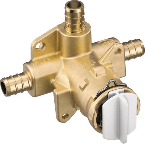 Moen MPact PosiTemp Pressure Balancing Valve with 12 Crimp Ring PEX Connection FP62325PF