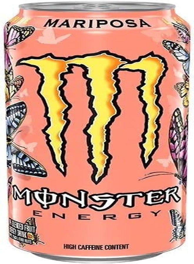 Monster Energy Mariposa Flavour Energy Drink, High Caffeine Content, 500ml Cans, X Pack of 3 (Product Of USA) From DECADENT - Image 2