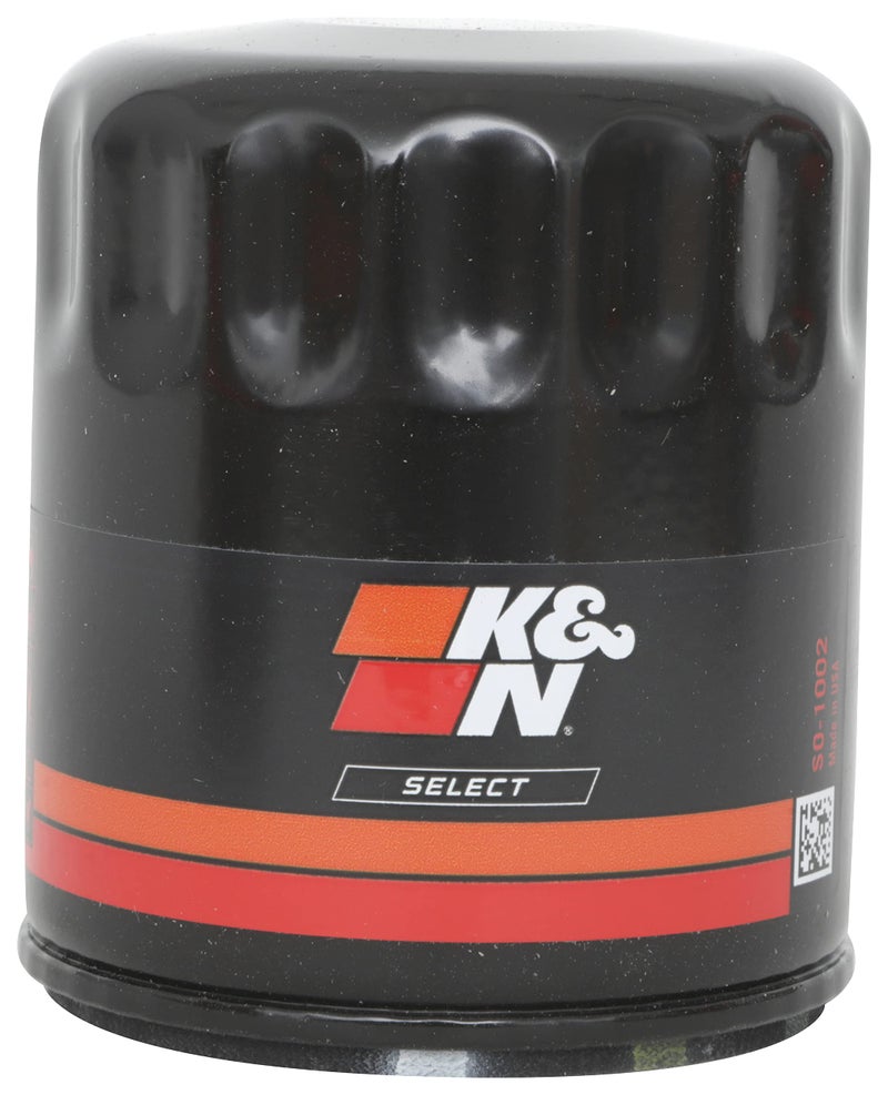 K&N Select Oil Filter: Designed to Protect your Engine: Fits Select FORD/LINCOLN/TOYOTA/VOLKSWAGEN Vehicle Models (See Product Description for Full List of Compatible Vehicles), SO-1002 - Image 1