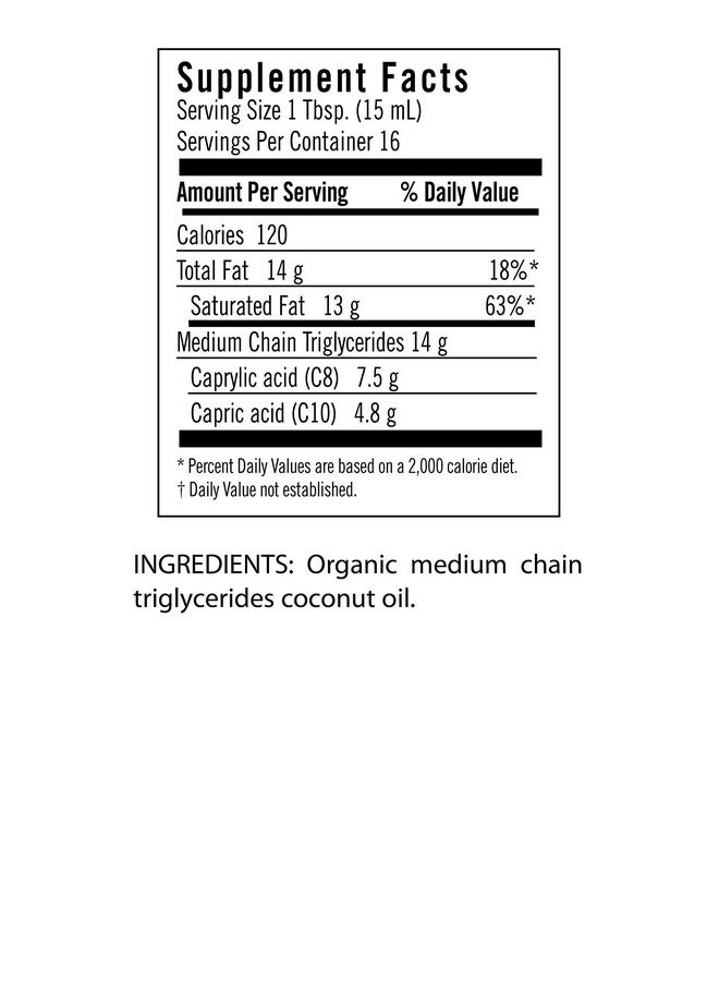 Flora Mct Oil Brain Health Ketofriendly Ethically Sourced 17 Fl Oz - Image 2