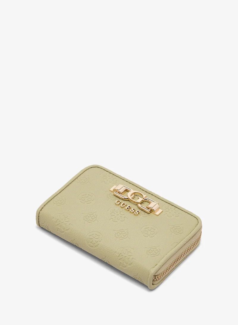 Guess Anise Medium Zip Around Bi-Fold Wallet