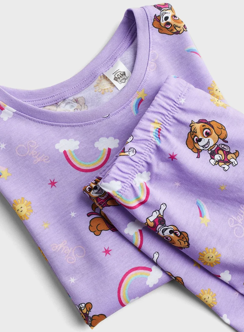 H&M Kids Printed High Waist Pyjama