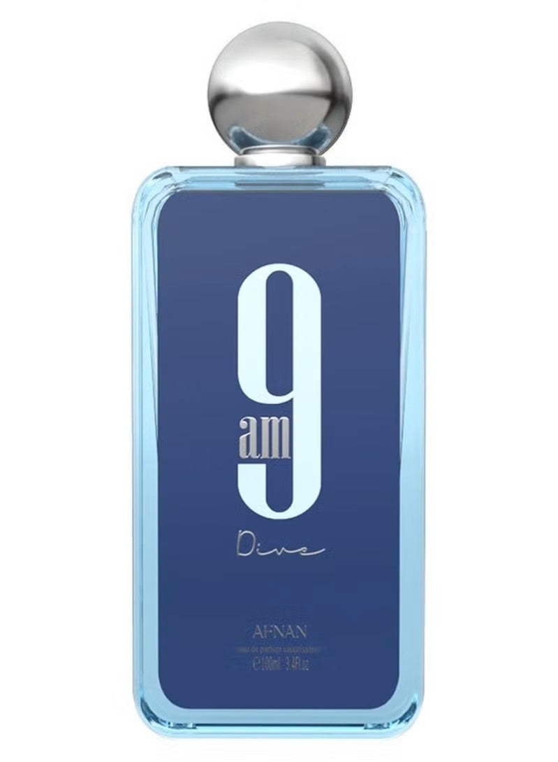 Afnan 9 AM Dive Unisex Eau De Parfum, 100 ML - Image 1